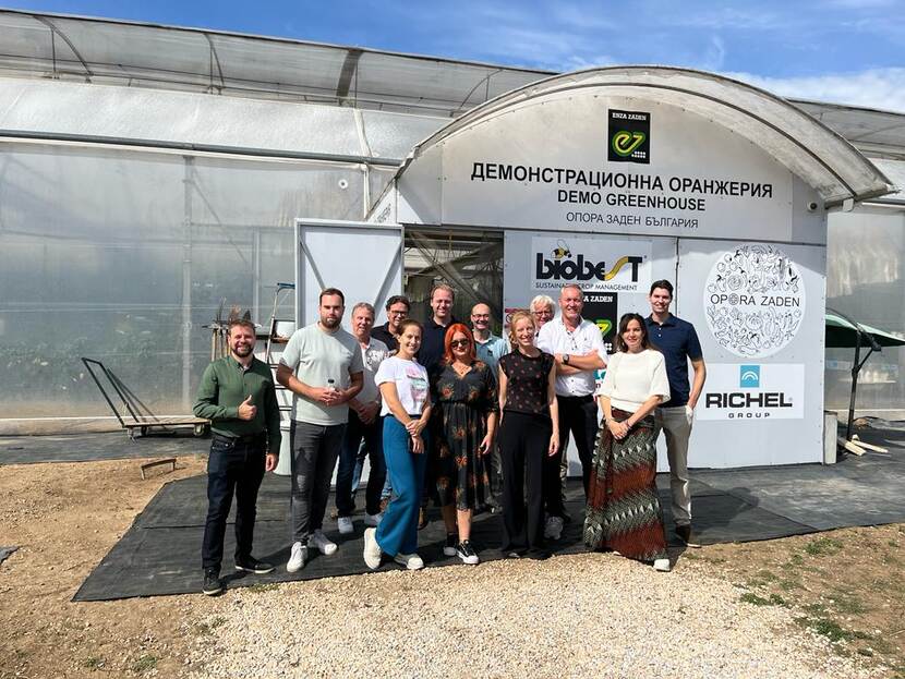 BAR-missie Bulgarije in de regio Plovdiv. Bezoek van diverse Nederlandse ondernemers (en team LAN SOF) aan Opora Zaden