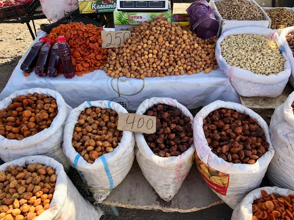 Lokale fruitproductie in Kirgizië