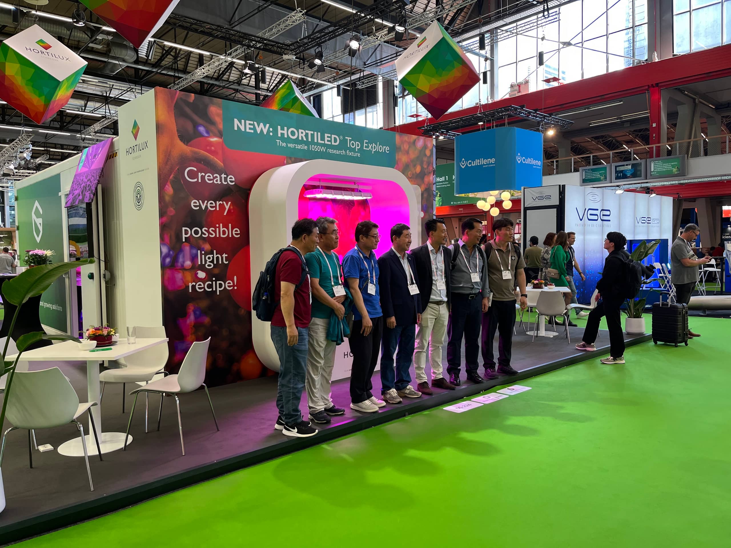 Korean delegation at GreenTech