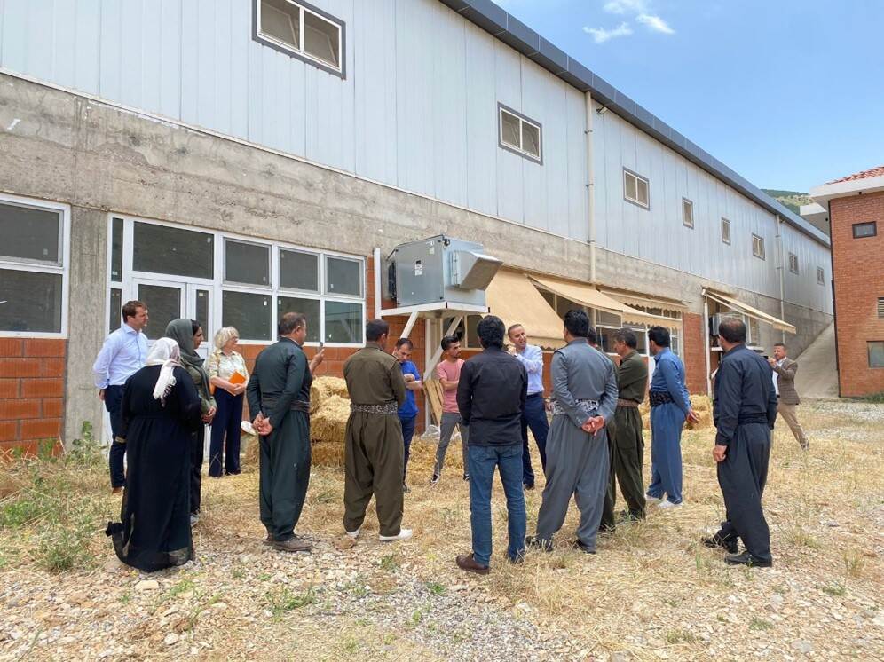 Dairy farmers and industry from Halabja and Duhok meet in a seminar on ...