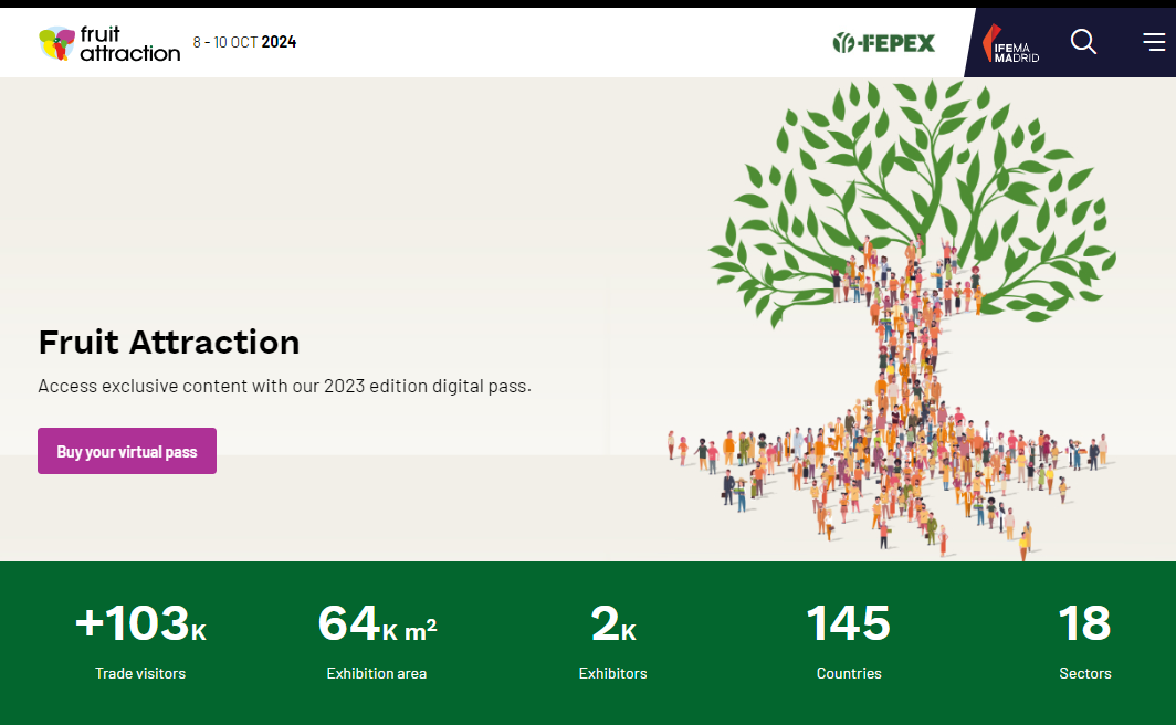 16e FRUIT ATTRACTION 2024 Activiteit Agroberichten Buitenland