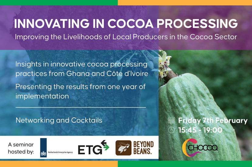 'Innovating in Cacao Processing' Invitation