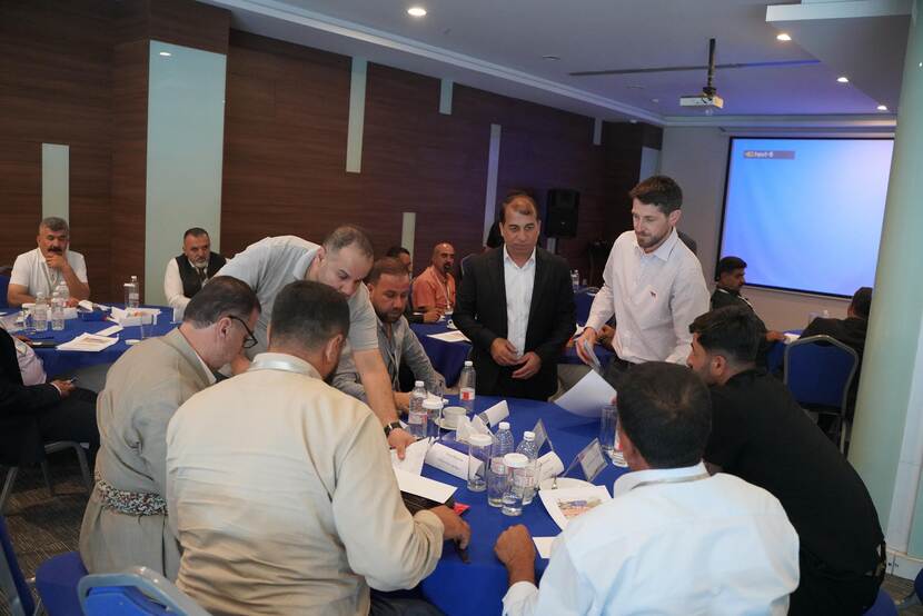 Round table meeting in iraq