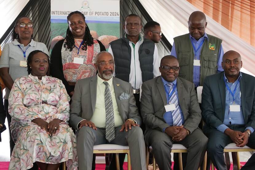 Potato Day - Representatives of Nyandarua County and prominent speakers