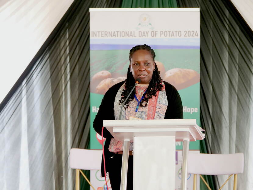 International Potato Day - Speaker Elizabeth Kiamba