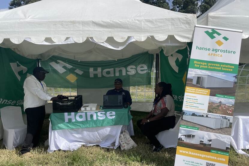 International Potato Day - the Hanse Agrostore booth