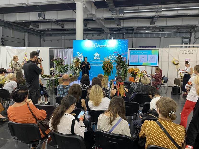 Ukrainian mourning floristry