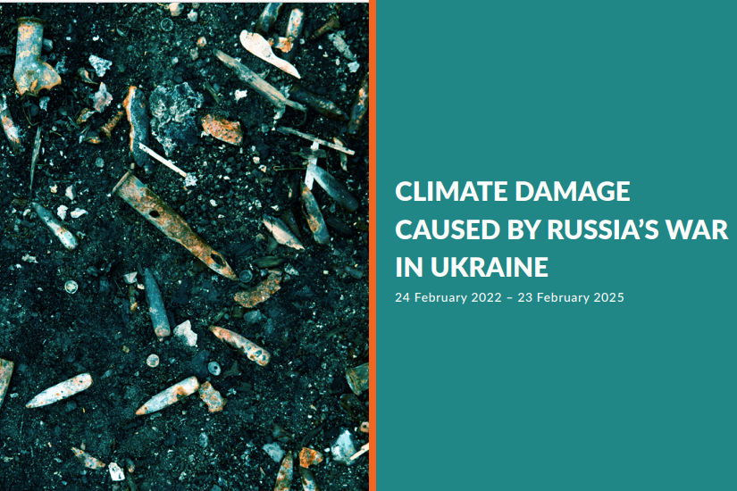 Climate damage caused by russia’s war in Ukraine