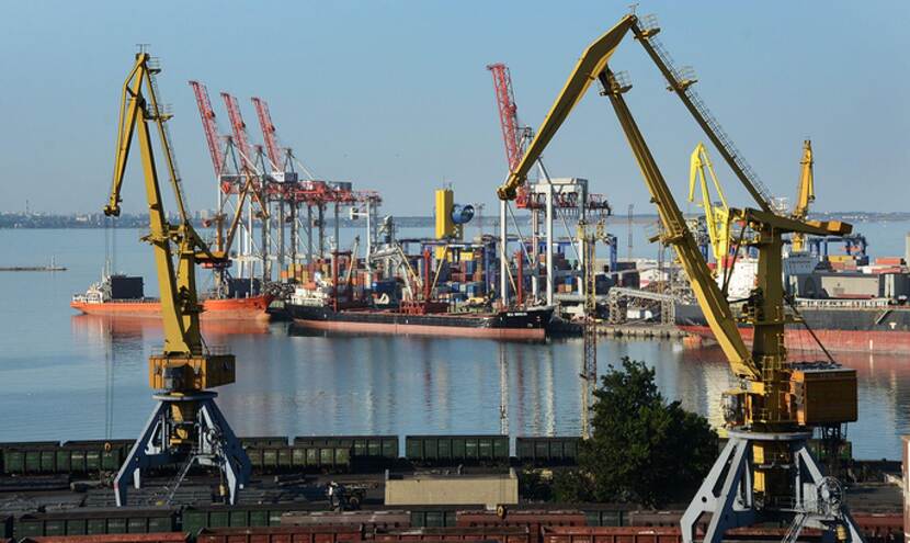 Ukrainian sea port