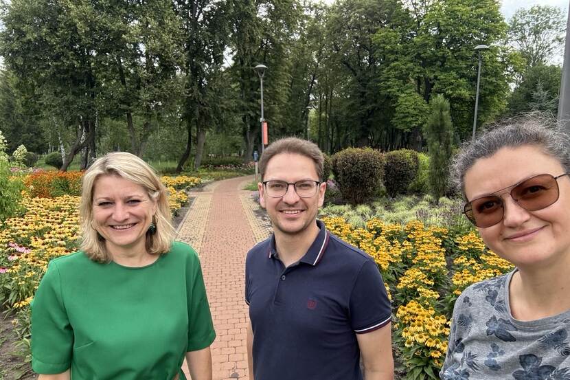 KIE-LVVN team in Veselka Park