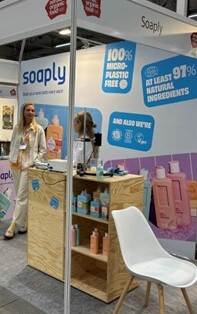 De stand van Soapy