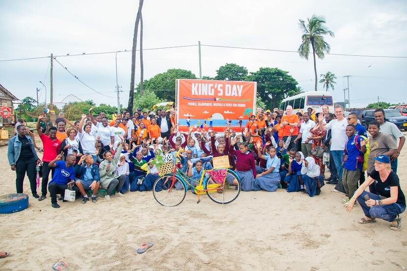 King's Day Reception Dar es Salaam - cycling event