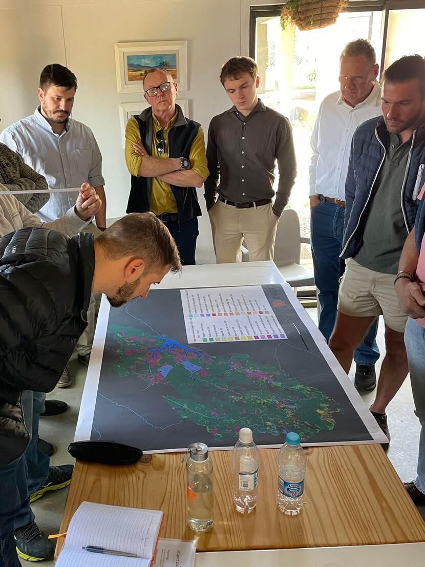 Boeren, natuurorganisaties en waterschappen bespreken de wateruitdagingen in de Upper Letaba Catchment area